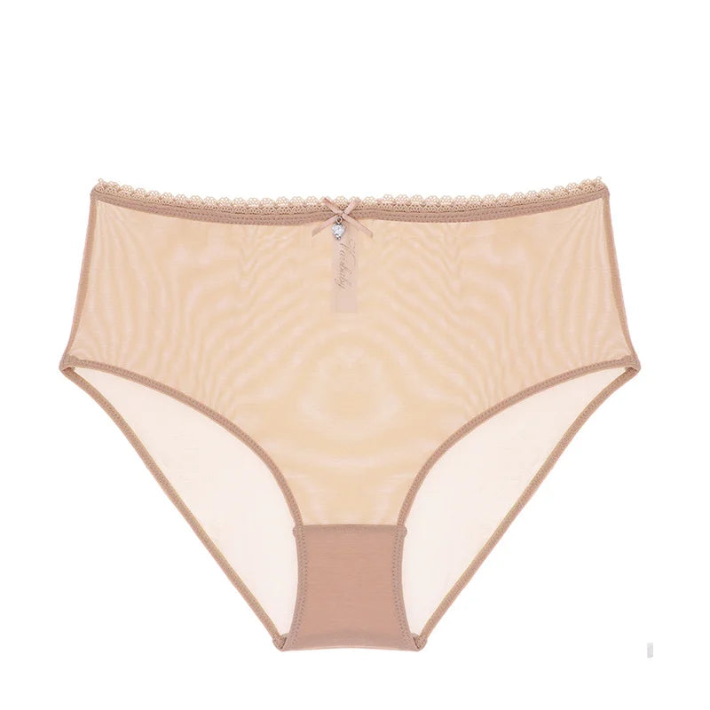 High-waisted tummy control panties