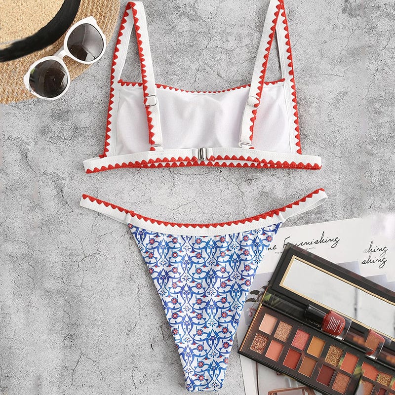 Bikini vintage taille haute