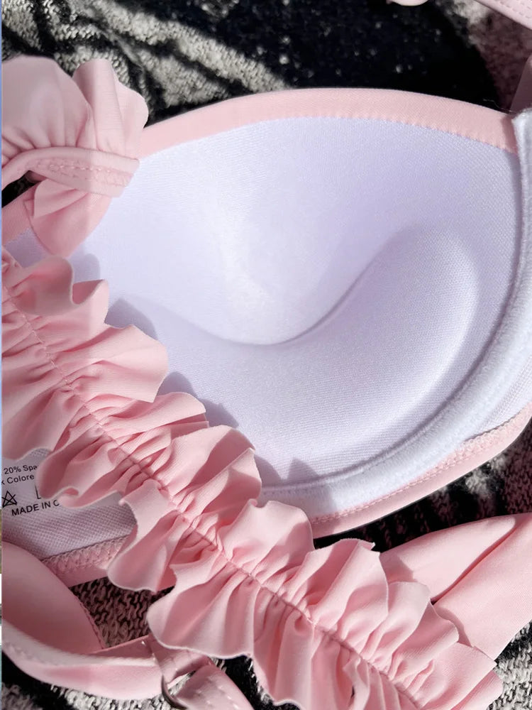 Maillot de bain push-up deux pièces