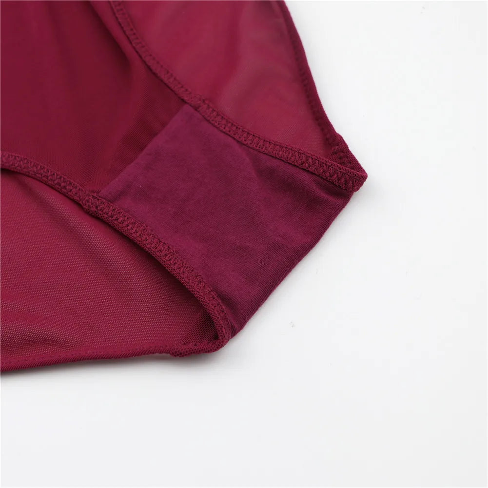 High-waisted tummy control panties