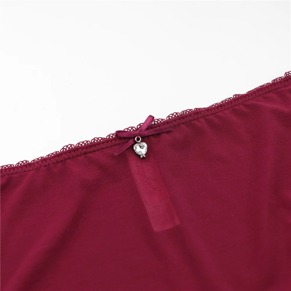 High-waisted tummy control panties