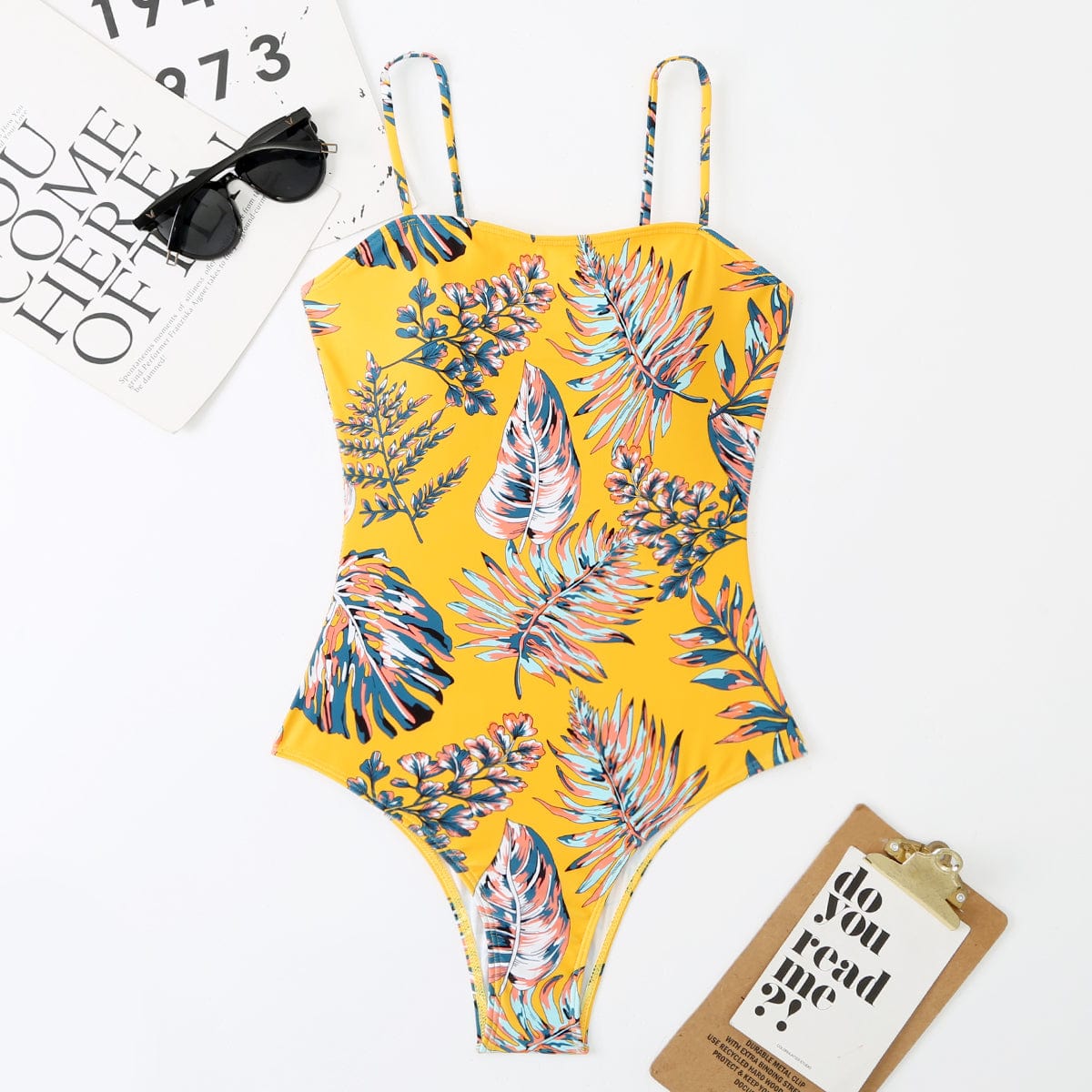 Maillot de bain une pièce taille haute