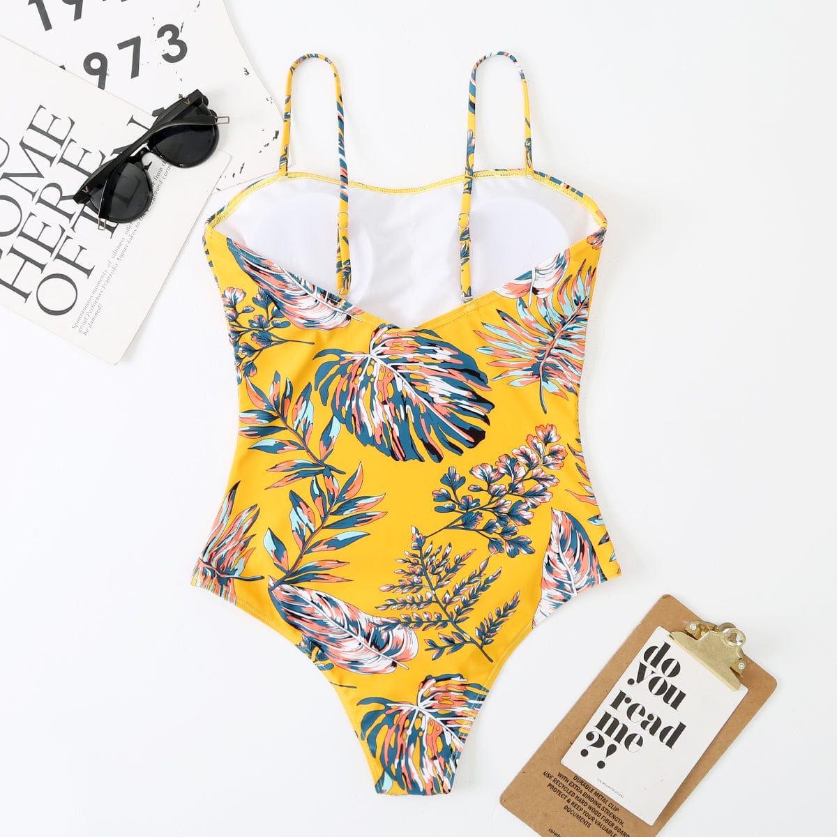 Maillot de bain une pièce taille haute