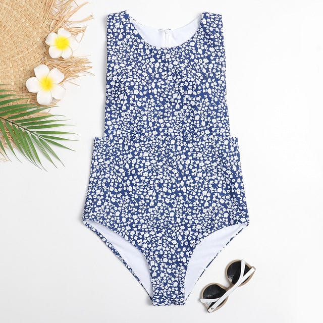 Maillot de bain une pièce taille haute