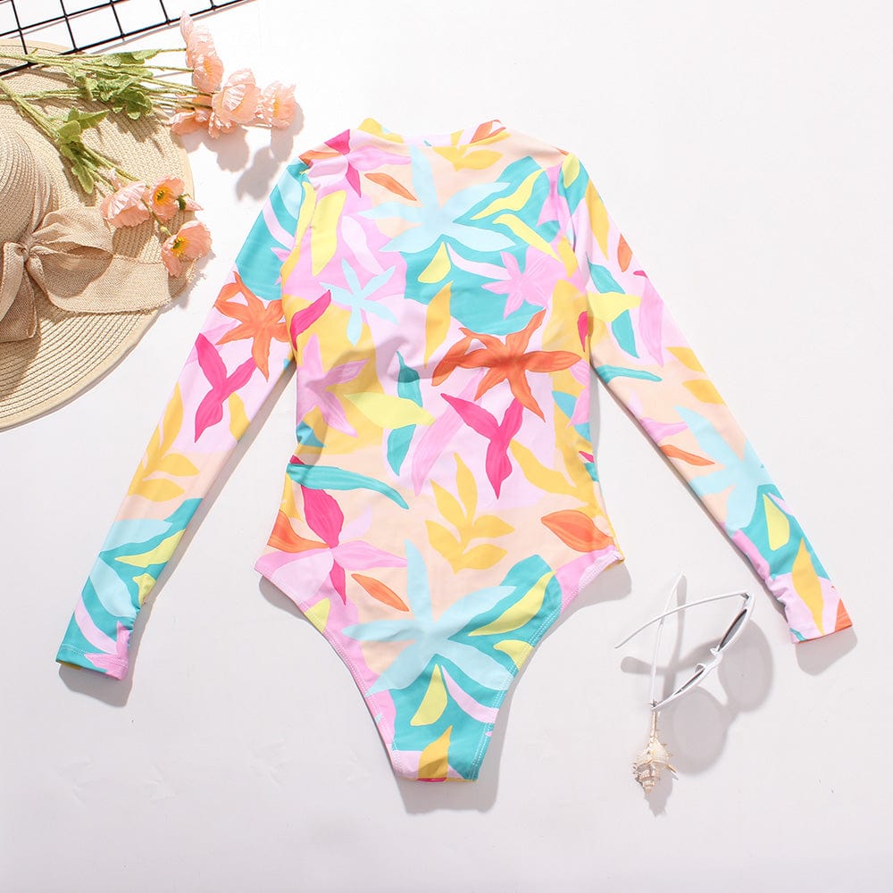Maillot de bain une pièce taille haute