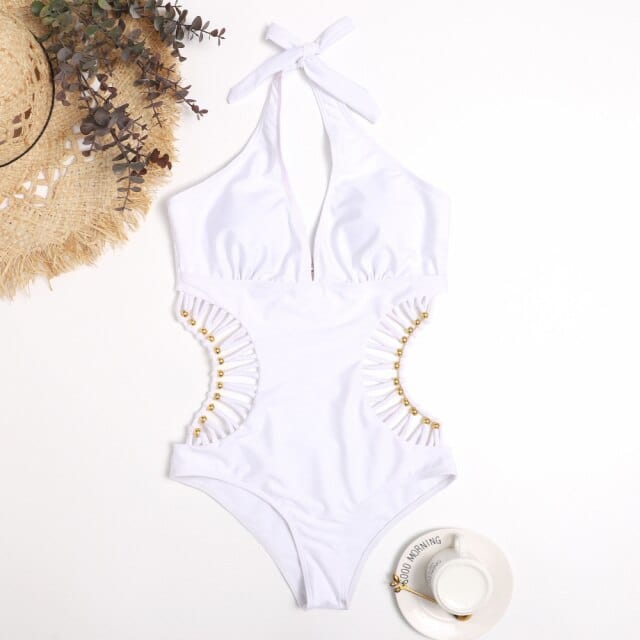 Monokini avec des découpes élégantes