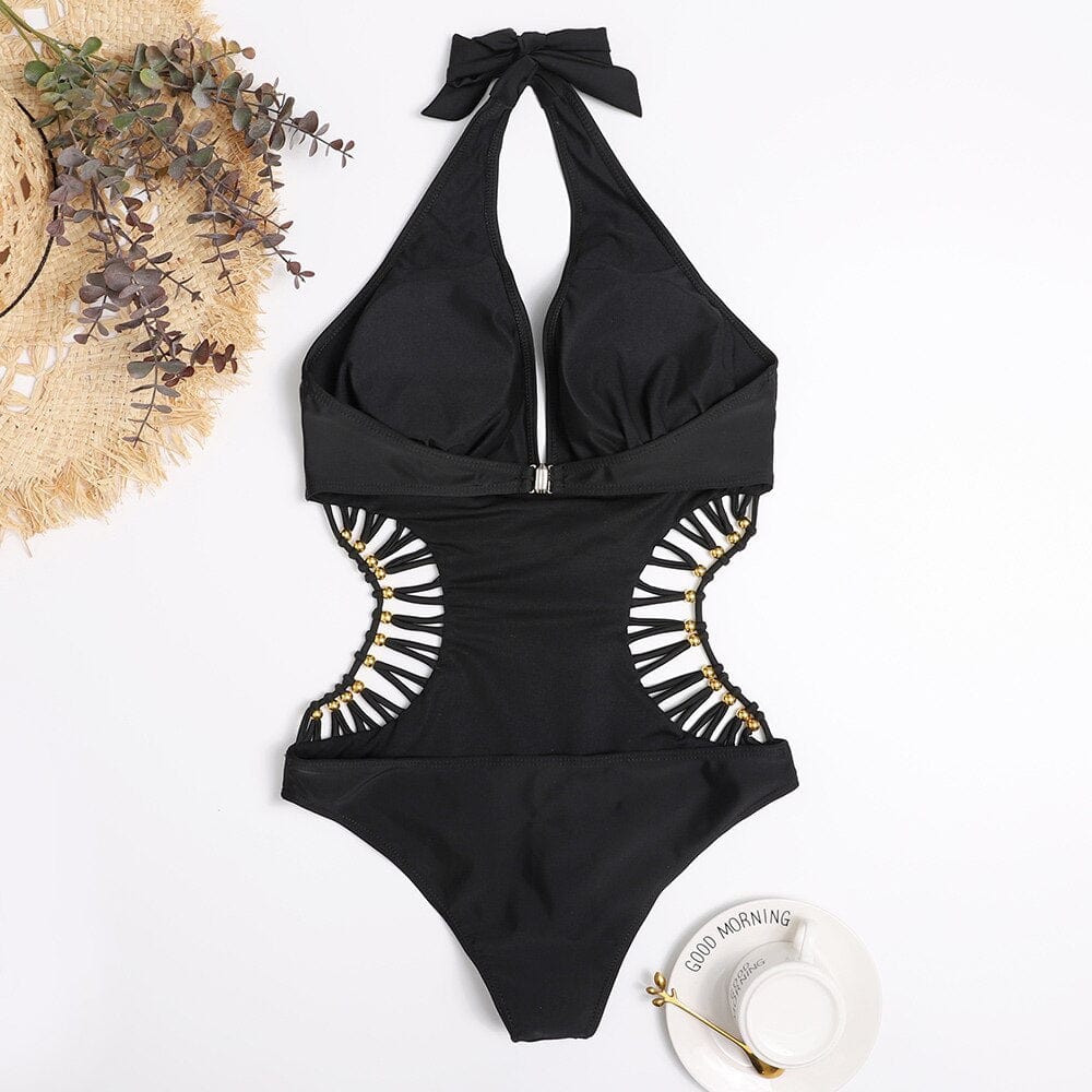 Monokini avec des découpes élégantes