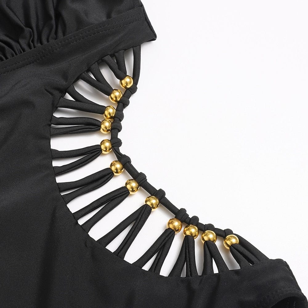 Monokini avec des découpes élégantes