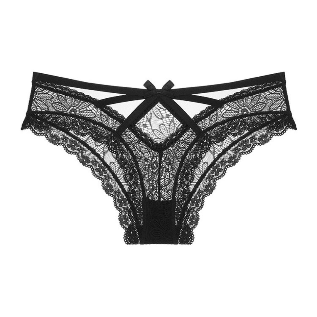 Culottes en dentelle avec des nœuds