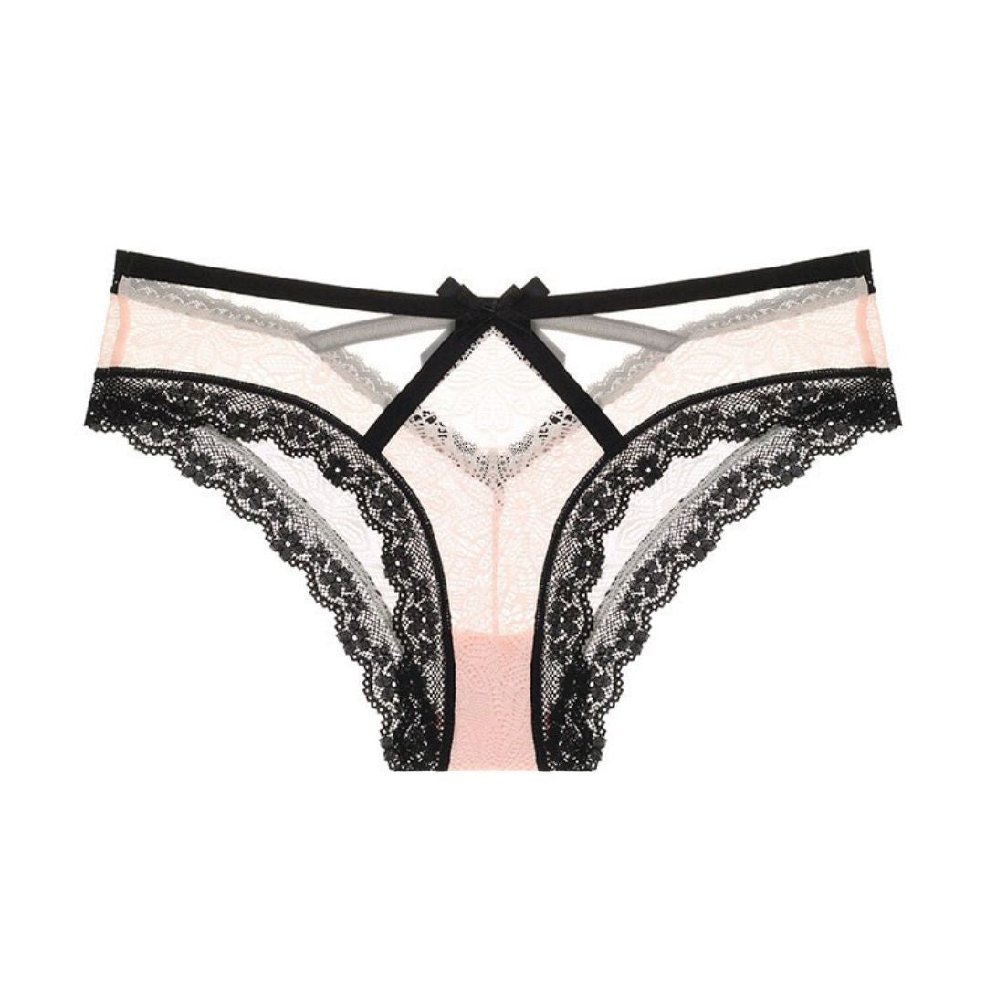 Culottes en dentelle avec des nœuds