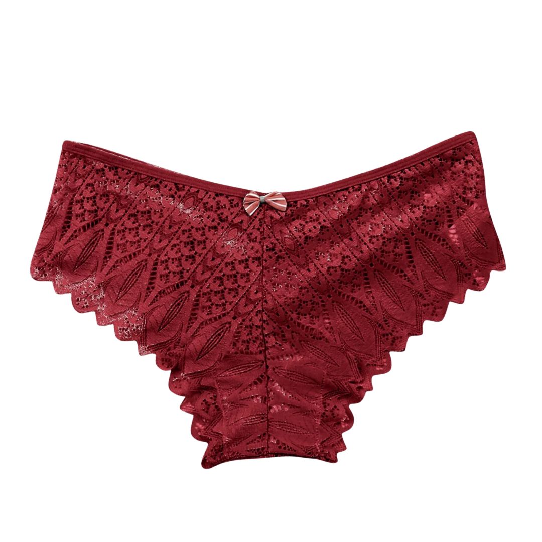 Culotte en dentelle avec des bandes décoratives