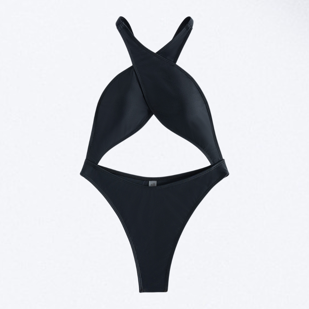 Monokini avec des bretelles croisées