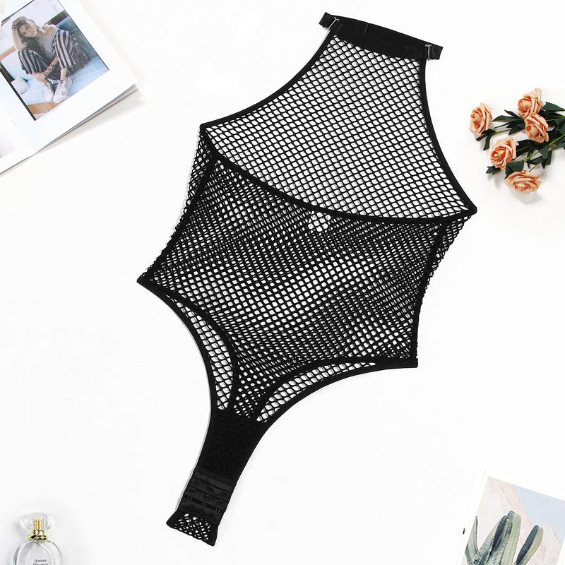 Cabaret-style lace bodysuit