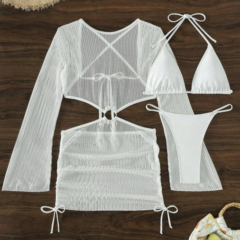 Ensemble de bikini à dos nu