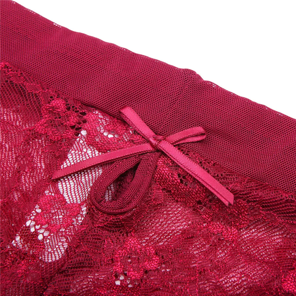 Lace set with stockings