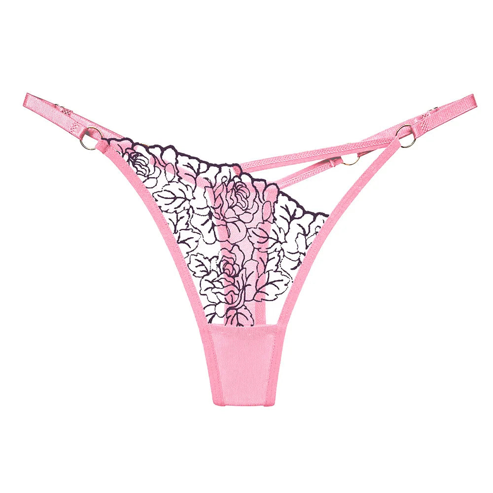 Luxury mesh thong