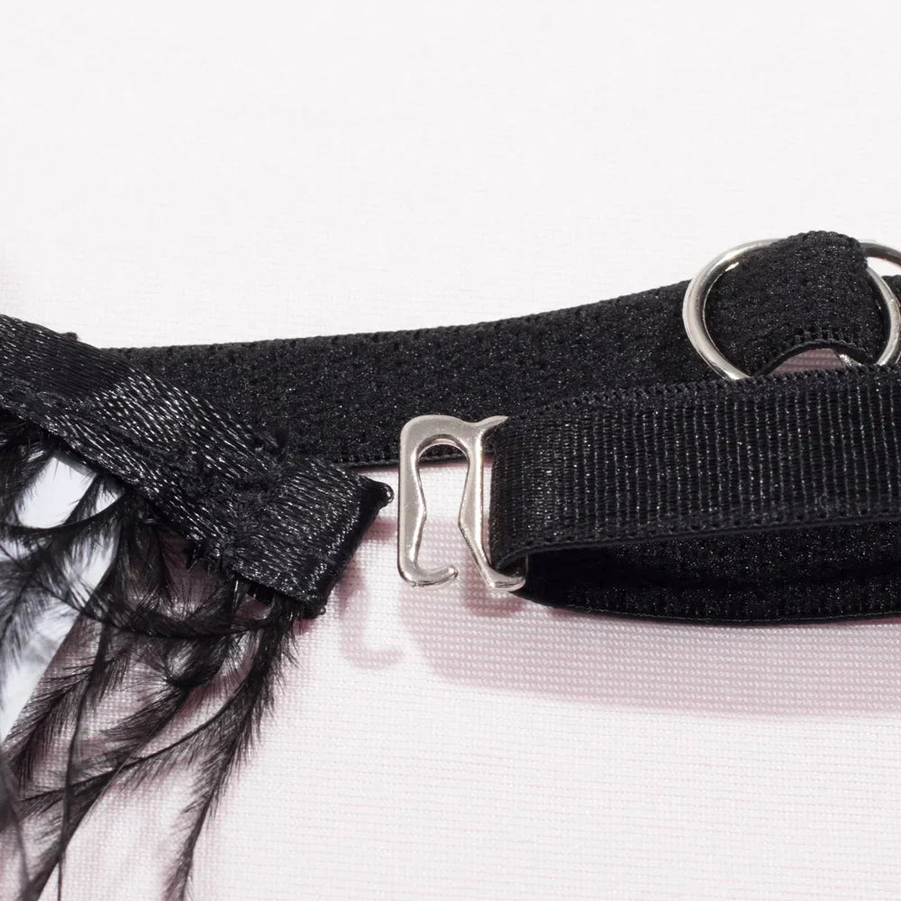 Ensemble de lingerie avec broderie florale