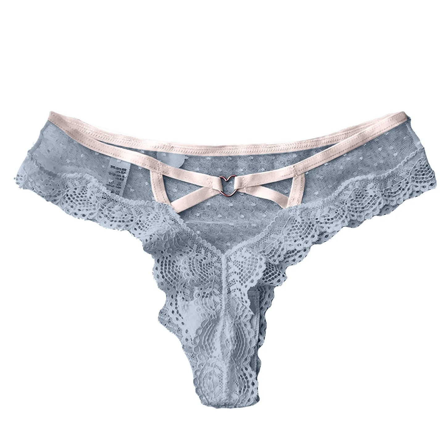 Culottes en dentelle avec des inserts en dentelle