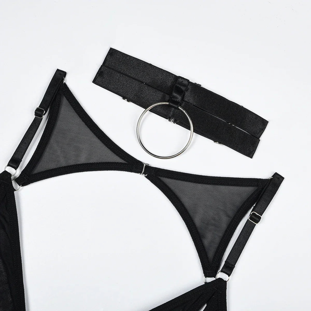 Lingerie set with cutouts