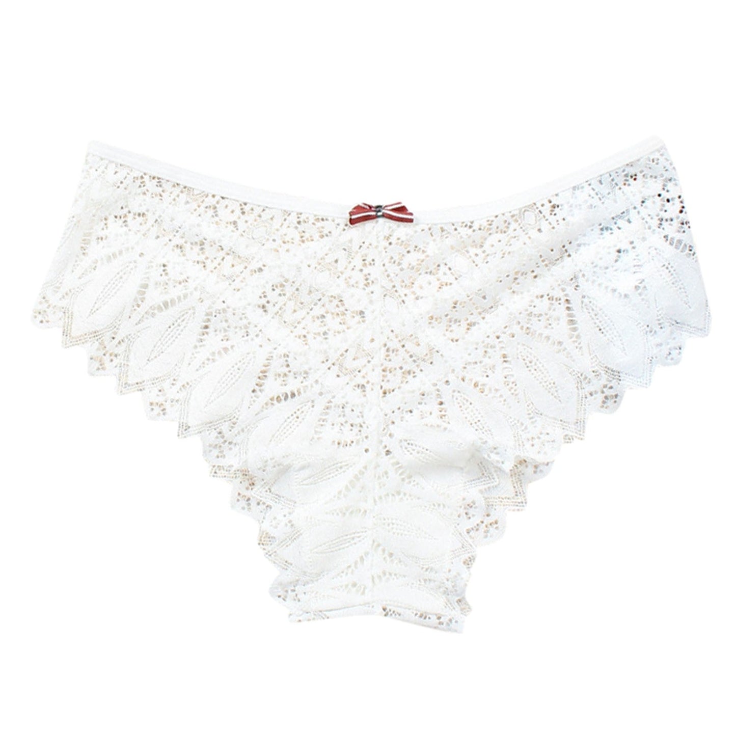 Culotte en dentelle avec des bandes décoratives