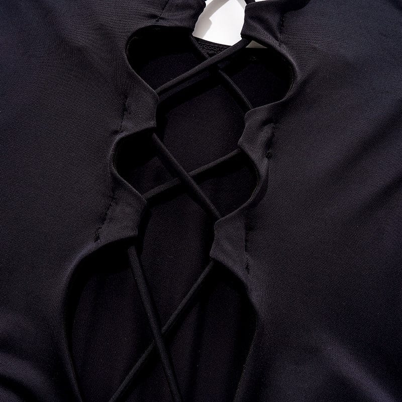 Maillot de bain une pièce avec un décolleté plongeant