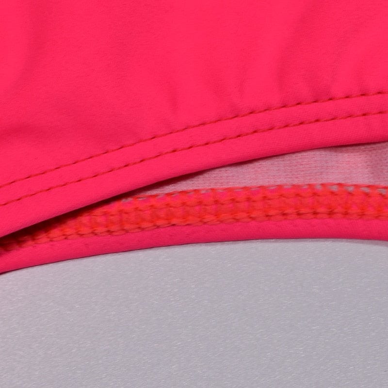 Maillot de bain deux pièces avec culotte taille haute
