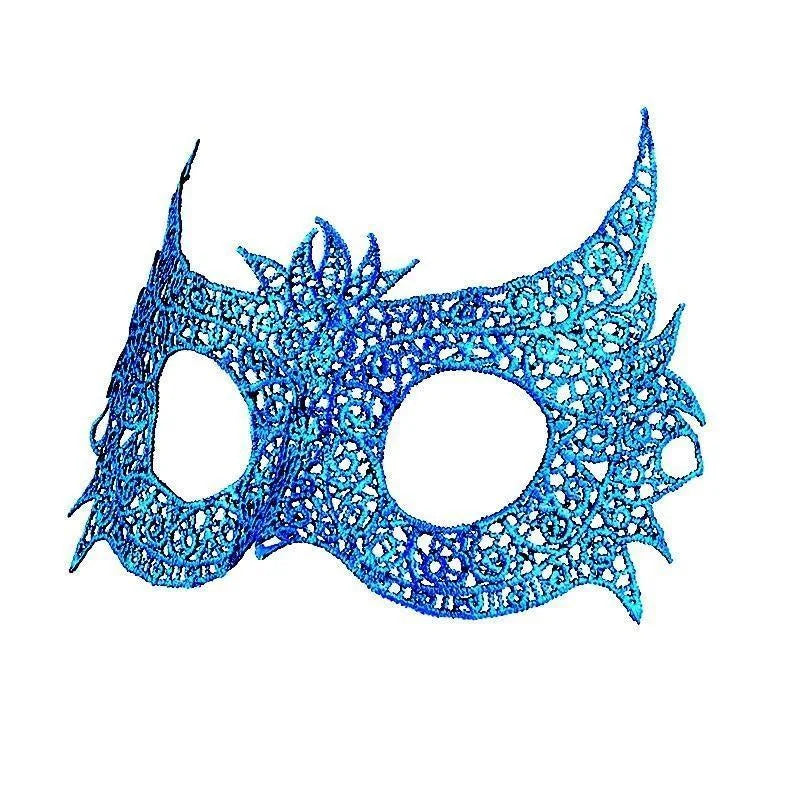 Bleu Masque pour les yeux avec un motif hibou