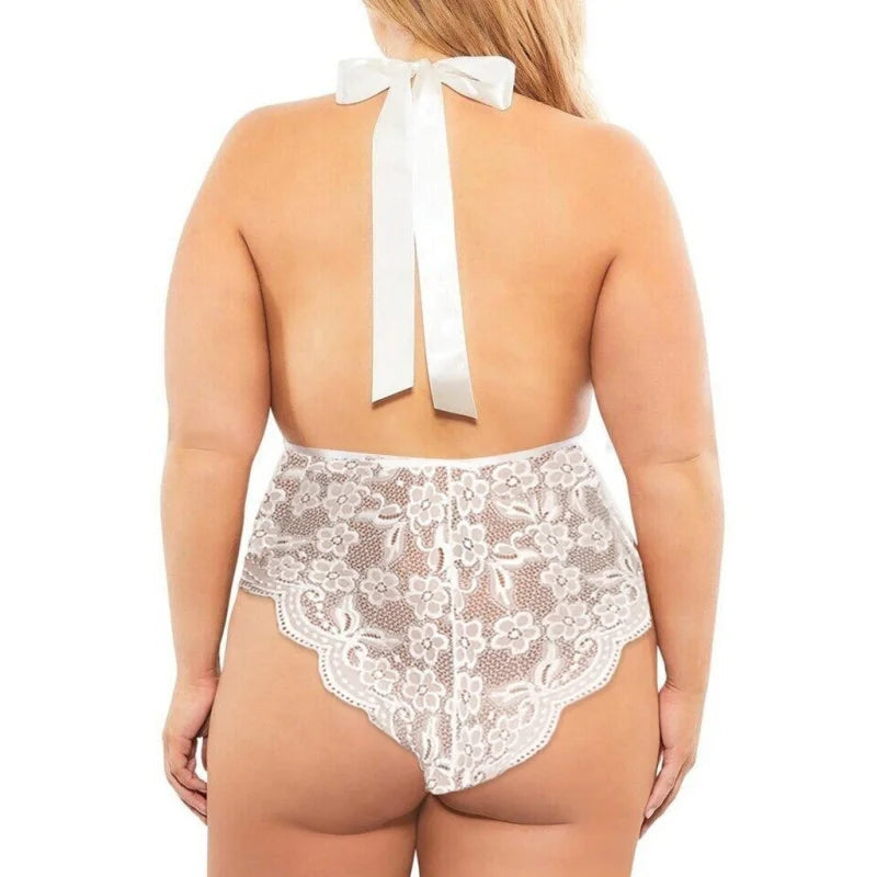 Body Décolleté Profond en Dentelle