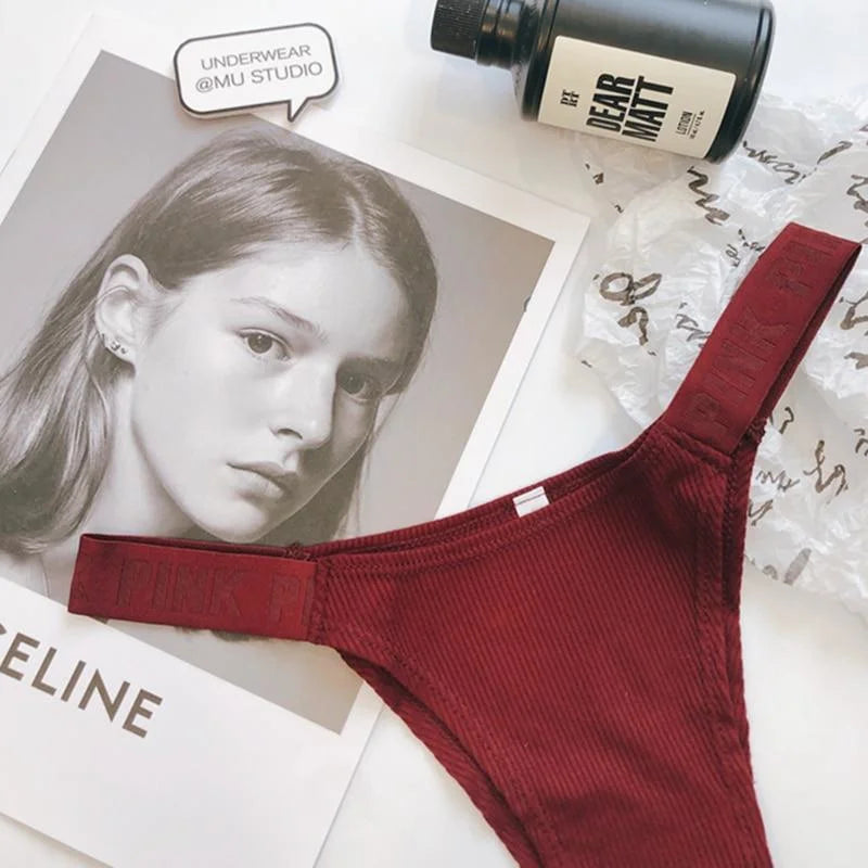 Bordeaux Culotte Femme - Confortable en Coton