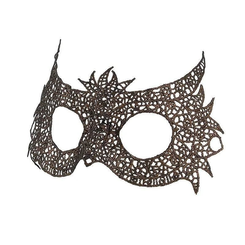 Bordeaux Masque pour les yeux avec un motif hibou