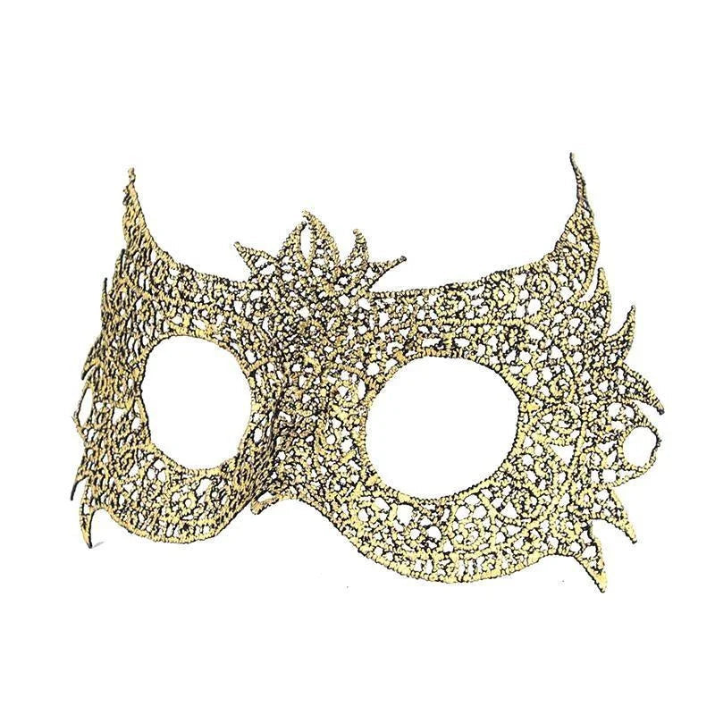 Doré Masque pour les yeux avec un motif hibou