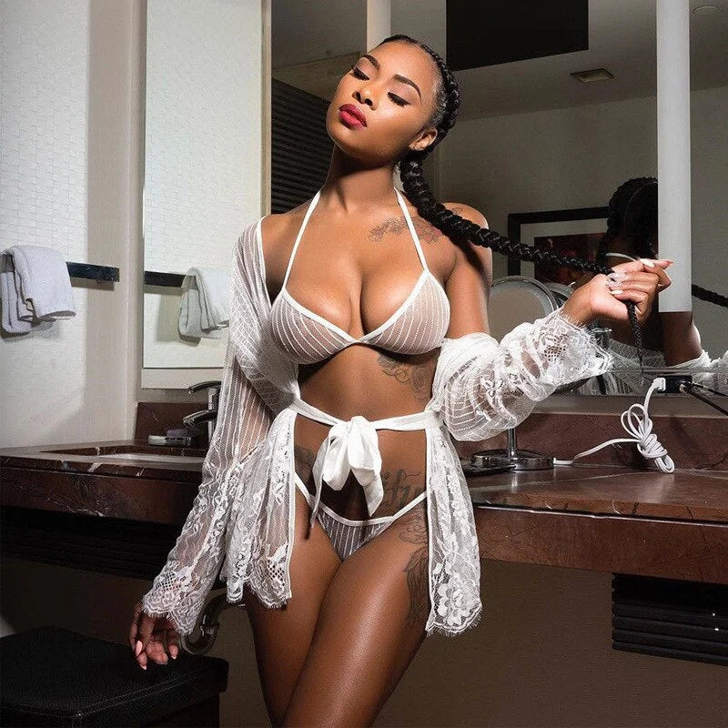 Ensemble de lingerie en dentelle