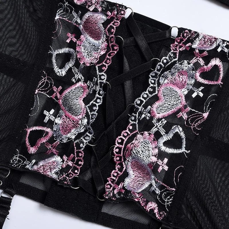Ensemble de Lingerie Sensuelle - Ceinture Façon Corset