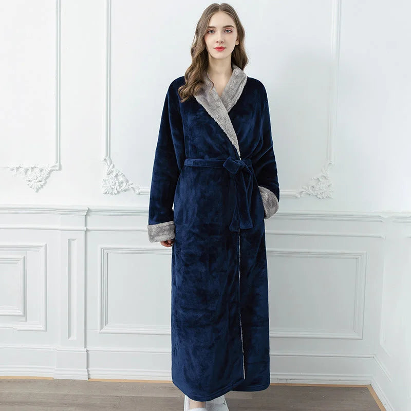 Kimono Féminin - Déshabillé Long et Chaud