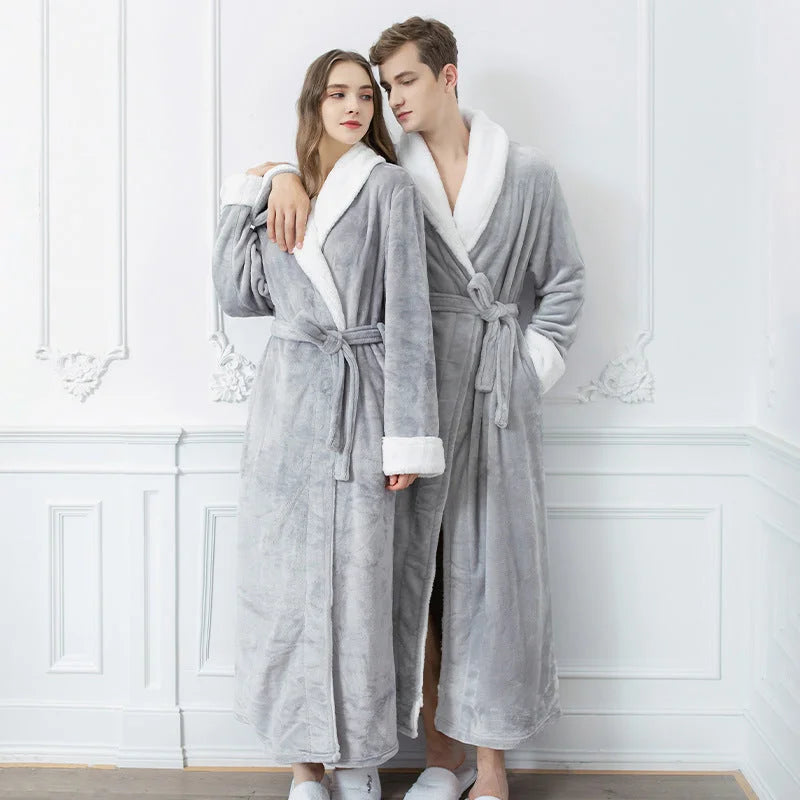 Kimono Féminin - Déshabillé Long et Chaud