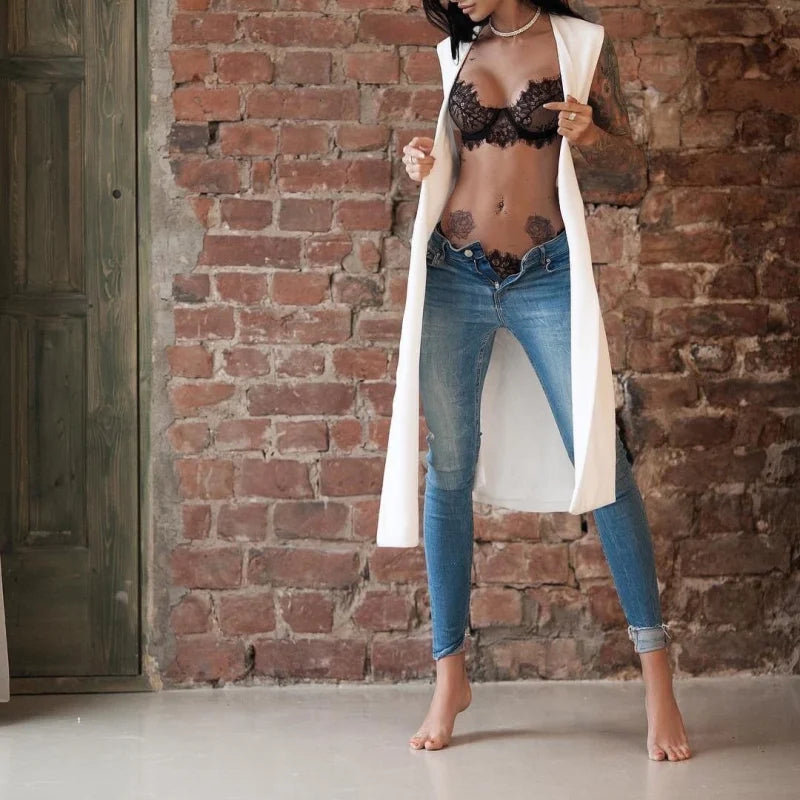 Lingerie en Dentelle - Ensemble Sexy 2 Pièces