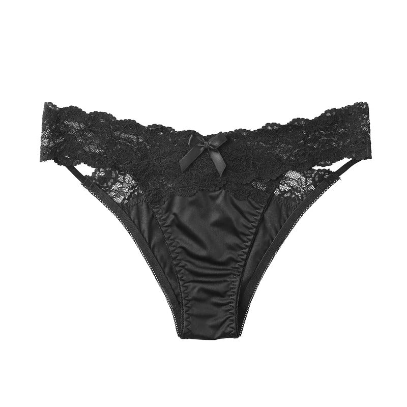 Sexy panties with lace inserts