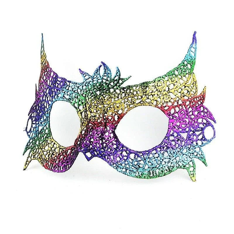 Multicolore Masque pour les yeux avec un motif hibou
