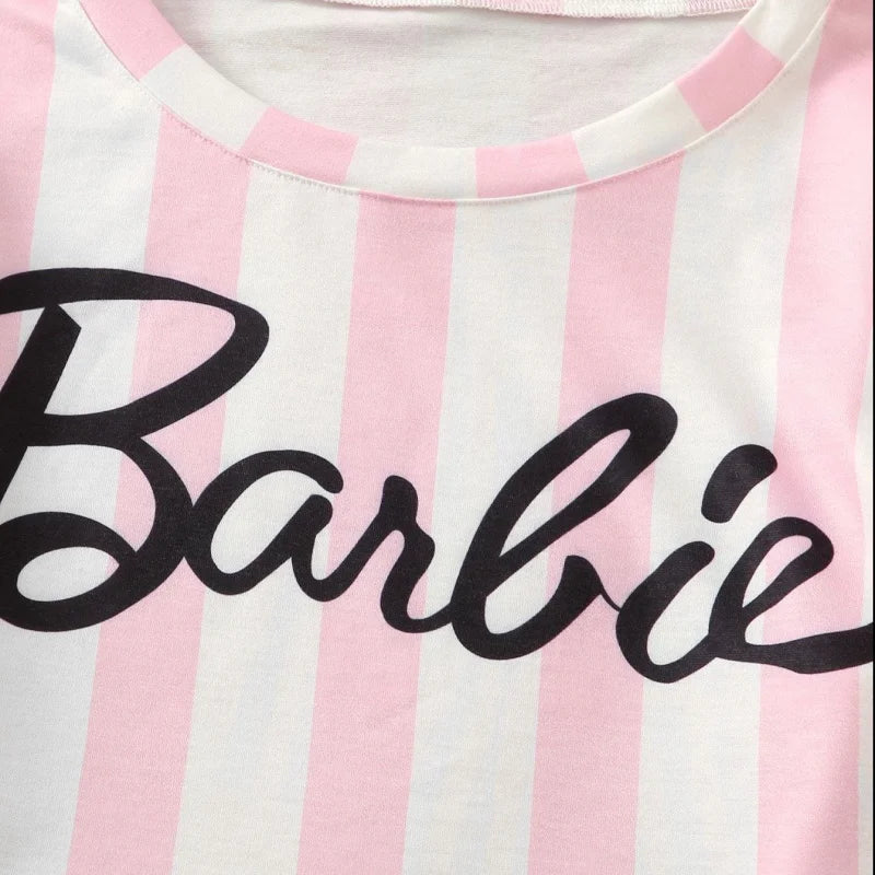 Pyjama avec inscription "Barbie"