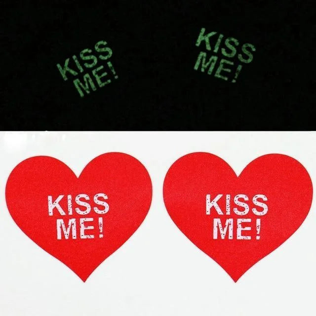 Rouge Cache-tétons Autoadhésif - Kiss Me