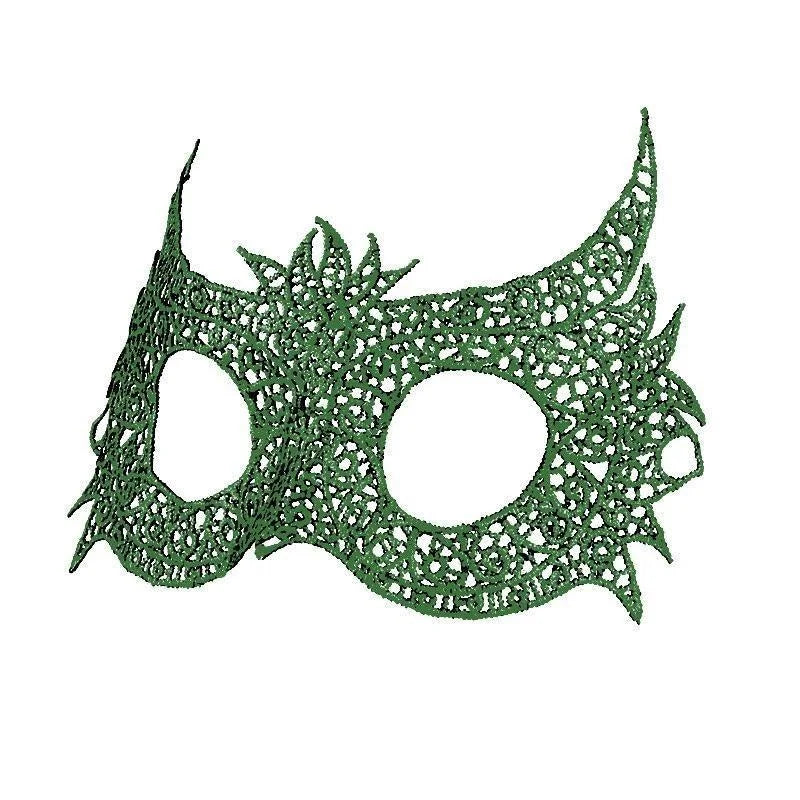 Vert Masque pour les yeux avec un motif hibou