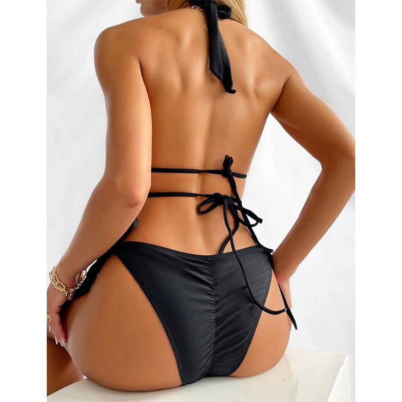 Bikini to tie around the neck