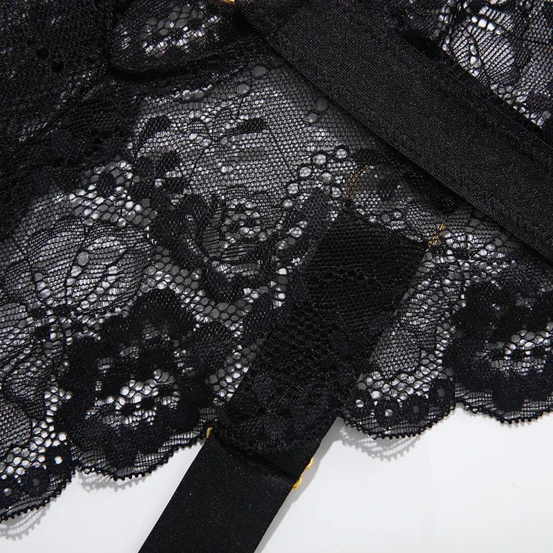 Body avec finition en dentelle