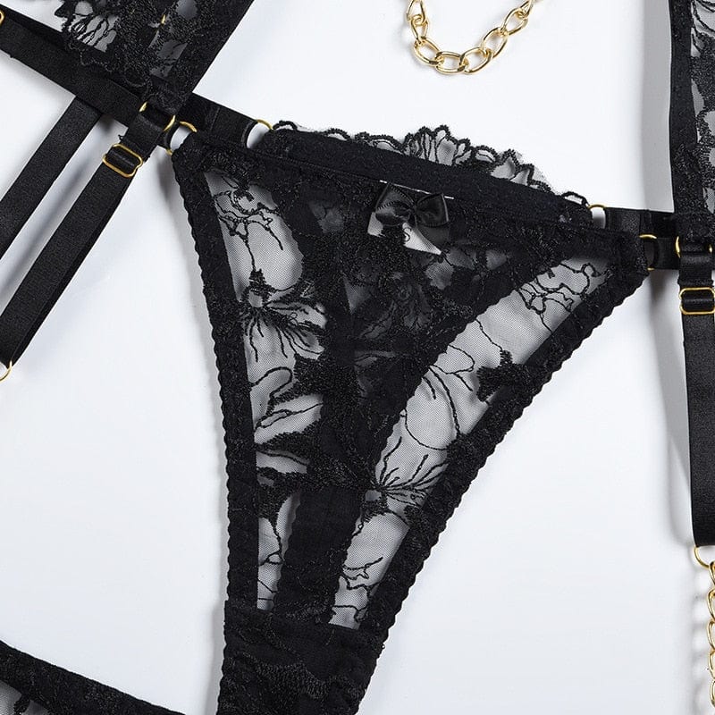 Ensemble de lingerie avec des détails en dentelle