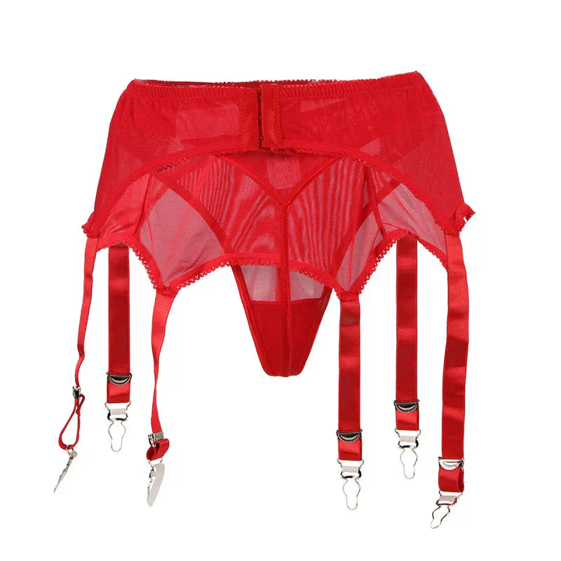 Ceinture porte-jarretelles avec fermetures réglables