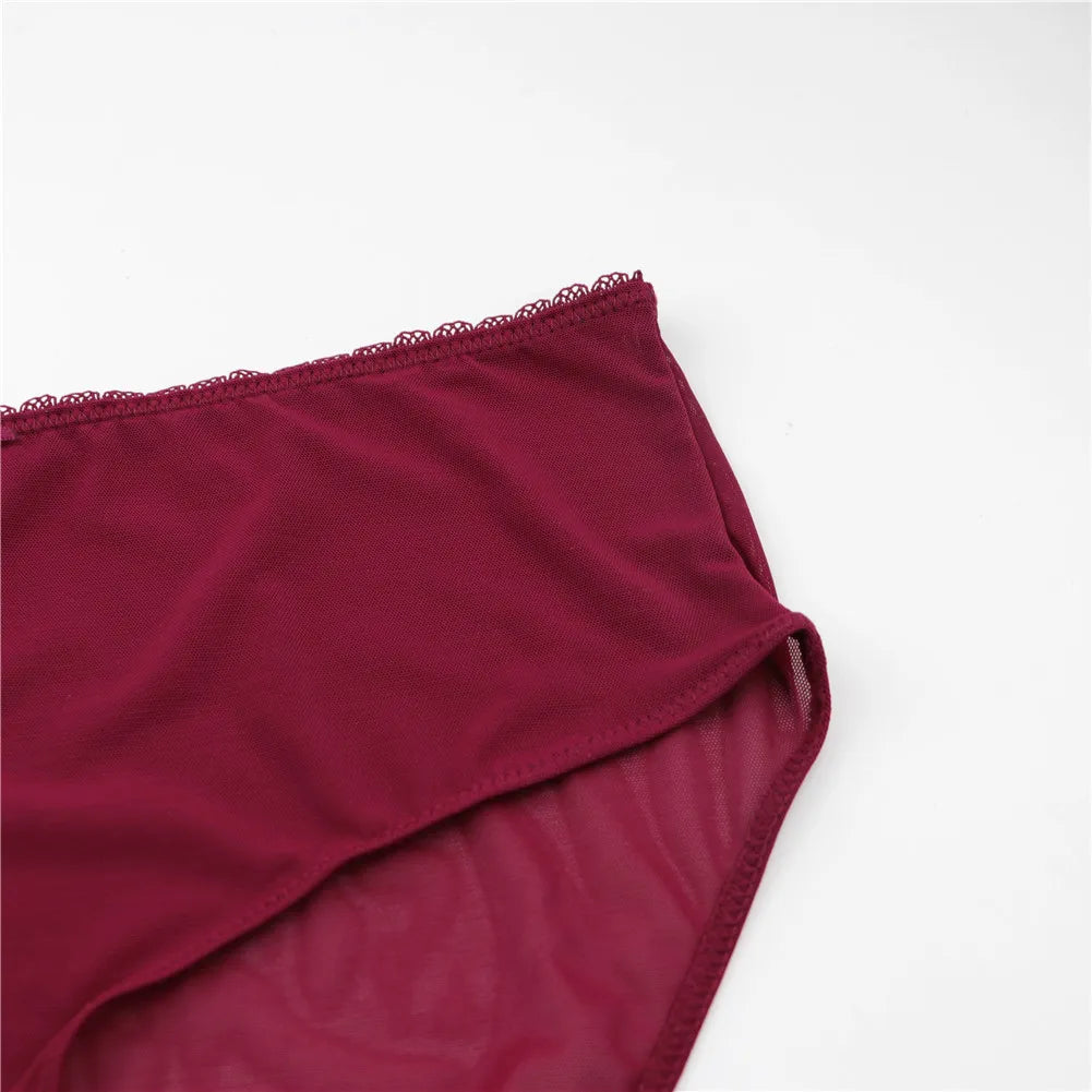 High-waisted tummy control panties