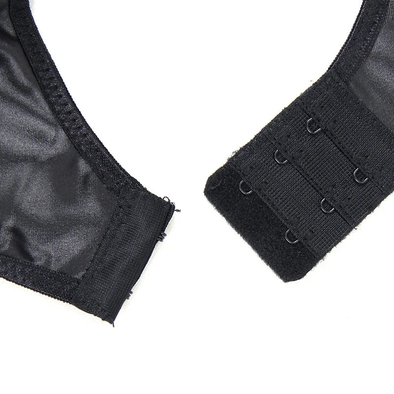 Ceinture porte-jarretelles avec réglage par crochets