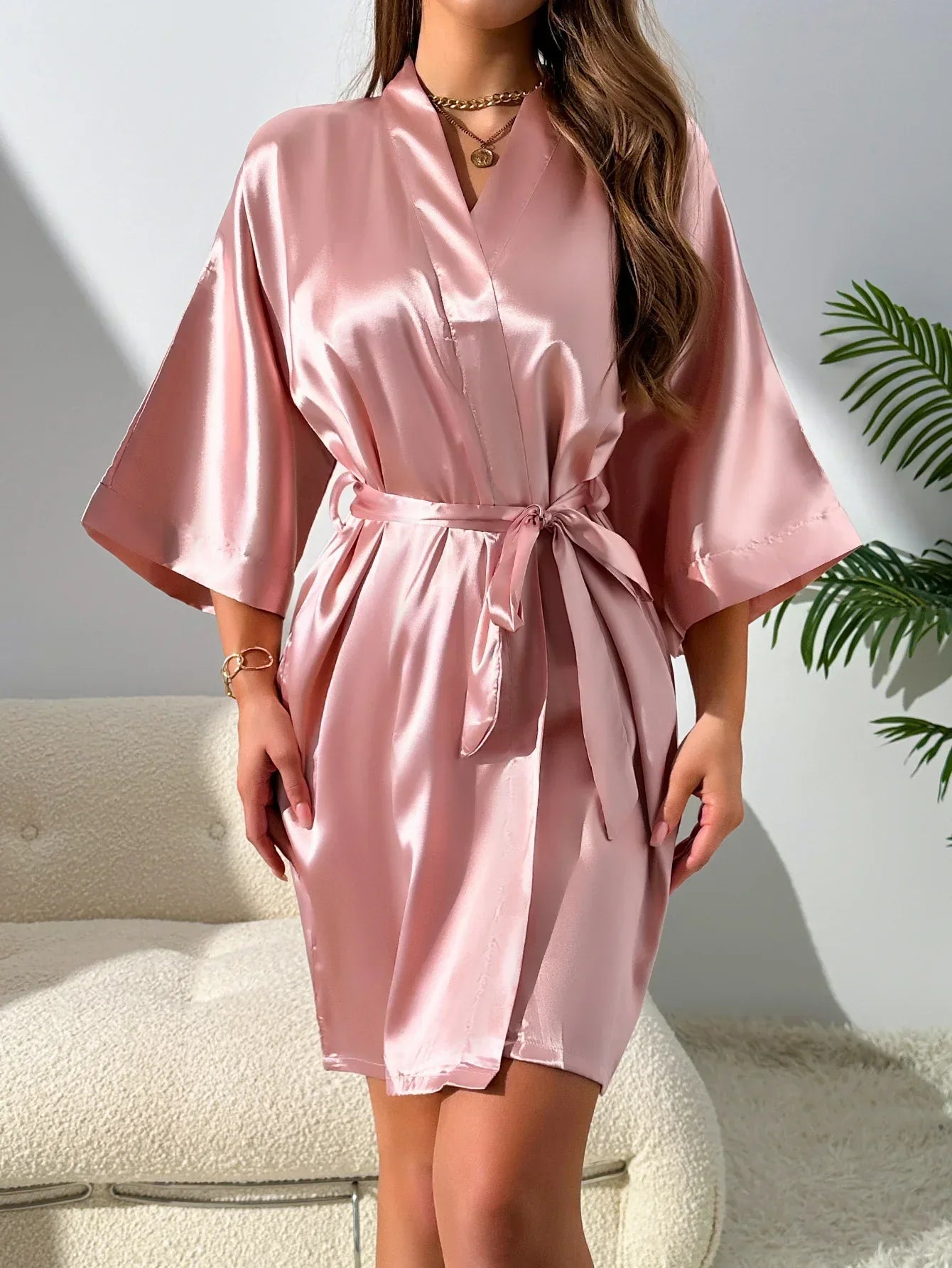 Ensemble de pyjama avec peignoir
