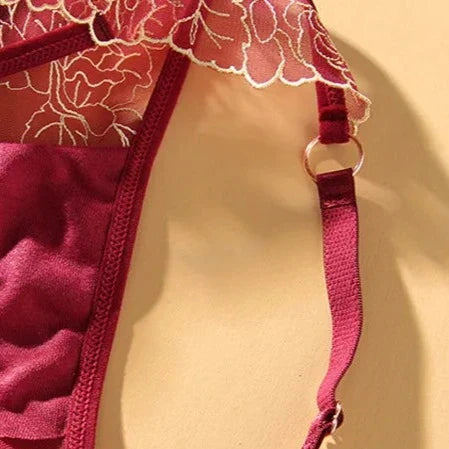 Luxury mesh thong