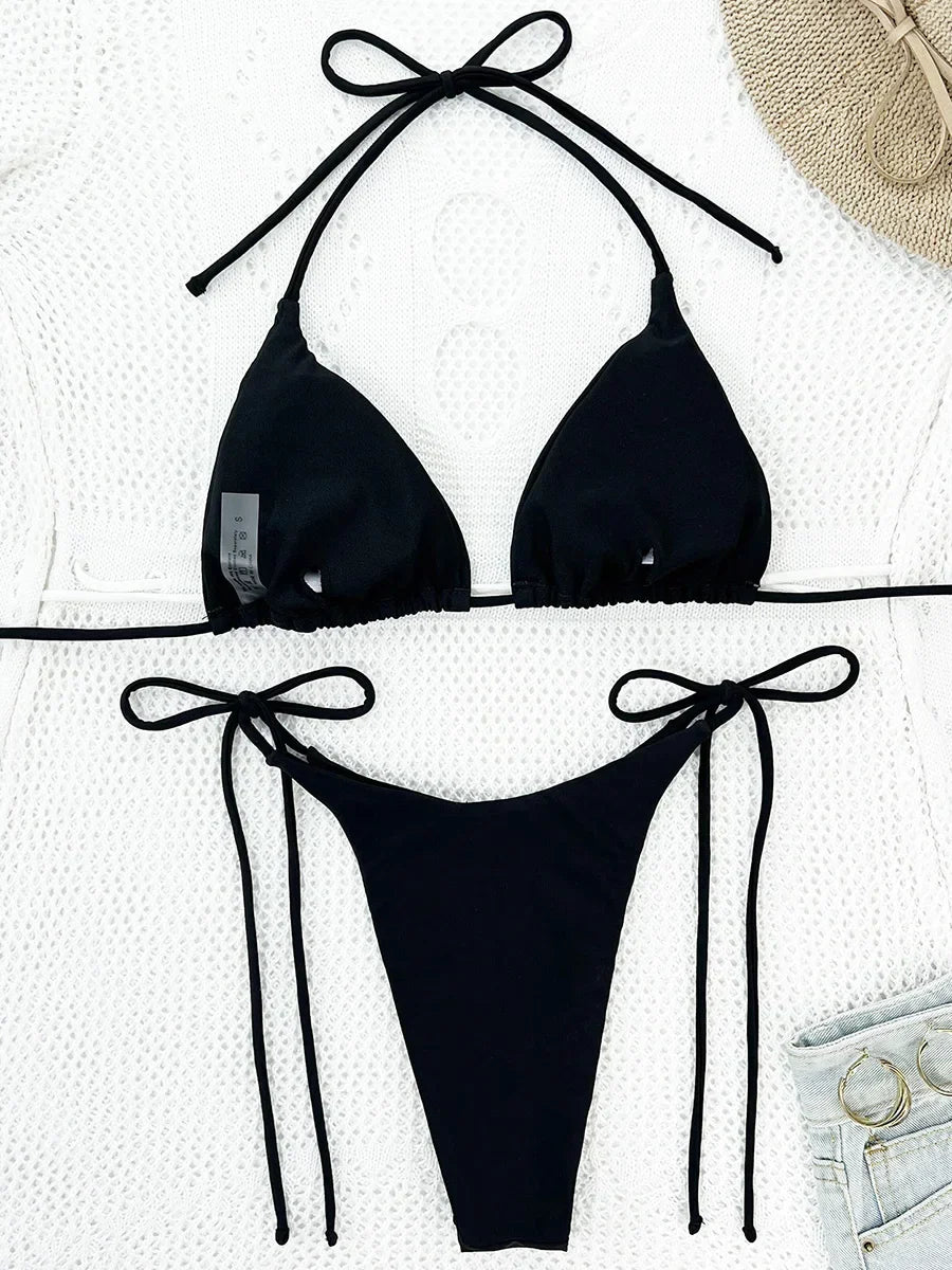 Luxury bikini with zirconia
